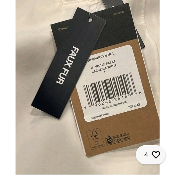 The North Face NWOTs Women’s Arctic Down Parka Waterproof Warm Jacket - Picture 4 of 15